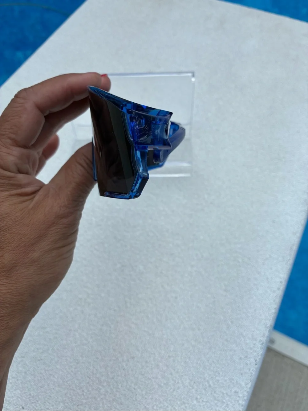 Blue Sports Shield Sunglasses VR/AR Accessory